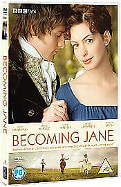 Becoming Jane DVD (2007) Anne Hathaway, Jarrold (DIR) Cert PG Pre-Owned Region 2