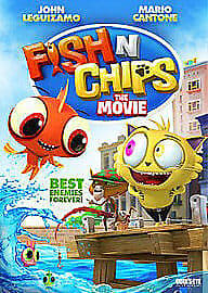 Fish ‘N Chips - Best Enemies Forever DVD (2013) Dan Krech Cert PG Pre-Owned Region 2
