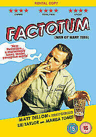 Factotum DVD (2006) Matt Dillon, Hamer (DIR) Cert 15 Pre-Owned Region 2