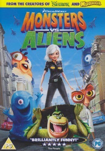 Monsters Vs Aliens SBS (2disc) DVD Pre-Owned Region 2