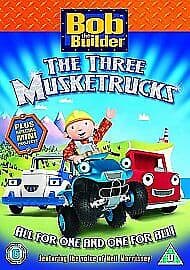 Bob The Builder The Three Musketrucks DVD (2009) Bob The Builder Cert