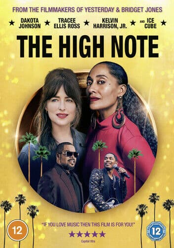 The High Note DVD (2020) Ice Cube, Ganatra (DIR) Cert 12 Pre-Owned Region 2