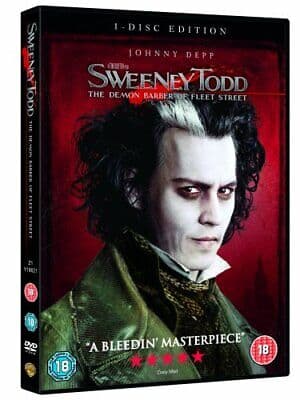 Sweeney Todd - The Demon Barber Of Fleet DVD Pre-Owned Region 2