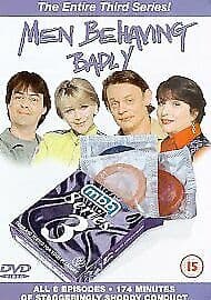 Men Behaving Badly: Series 3 DVD (2000) Martin Clunes, Dennis (DIR) Cert 15 Pre-Owned Region 2