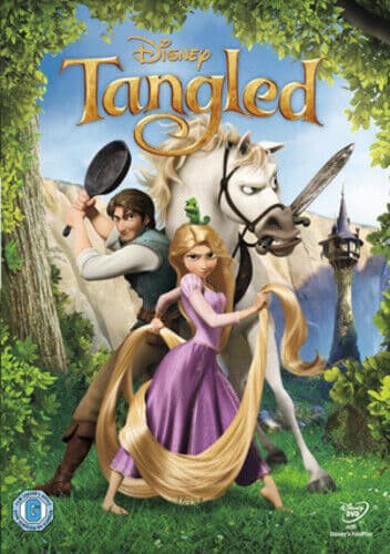 Tangled DVD (2011) Nathan Greno Cert PG Pre-Owned Region 2