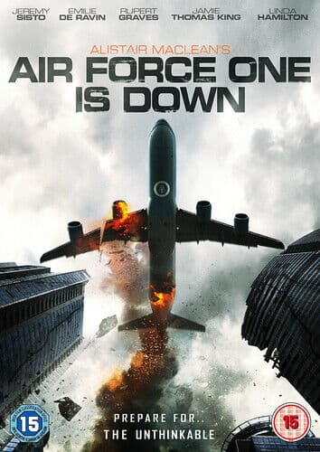 Air Force One Is Down DVD (2017) Jeremy Sisto Cert 15 Pre-Owned Region 2