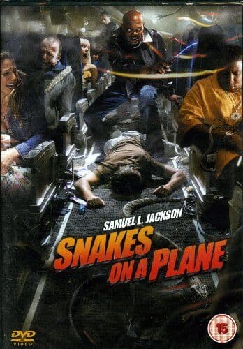 SNAKES ON A PLANE - EXCLUSIVE DVD Pre-Owned Region 2