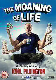 The Moaning Of Life DVD (2013) Karl Pilkington Cert 15 2 Discs Pre-Owned Region 2