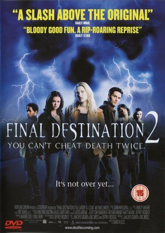 Final Destination 2 DVD (2003) Ali Larter Cert 15 Pre-Owned Region 2