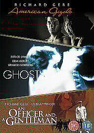 American Gigolo/Ghost/An Officer And A Gentleman DVD (2008) Richard Gere, Pre-Owned Region 2