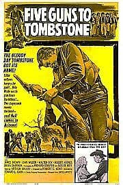 Five Guns To Tombstone DVD (2016) James Brown, Cahn (DIR) Cert PG Pre-Owned Region 2