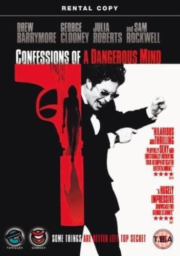 Confessions Of A Dangerous Mind DVD (2003) Sam Rockwell, Clooney (DIR) Cert 15 Pre-Owned Region 2