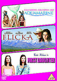 Aquamarine/Flicka/First Daughter DVD (2009) Emma Roberts, Allen (DIR) Cert PG 3 Pre-Owned Region 2