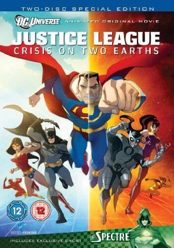 Justice League: Crisis On Two Earths DVD (2010) Sam Liu, Montgomery (DIR) Cert Pre-Owned Region 2