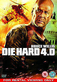 Die Hard 4.0 DVD (2007) Bruce Willis, Wiseman (DIR) Cert 15 Pre-Owned Region 2