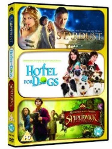 Stardust/Hotel For Dogs/The Spiderwick Chronicles DVD (2011) Charlie Cox, Pre-Owned Region 2