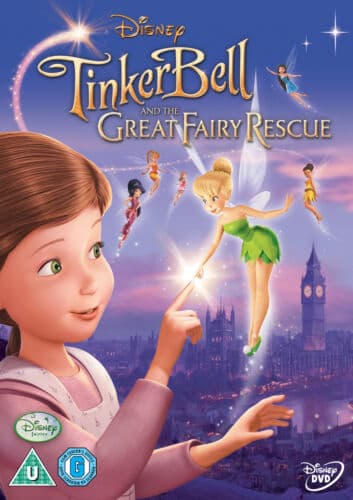 Tinker Bell And The Great Fairy Rescue DVD (2010) Bradley Raymond Cert U Pre-Owned Region 2