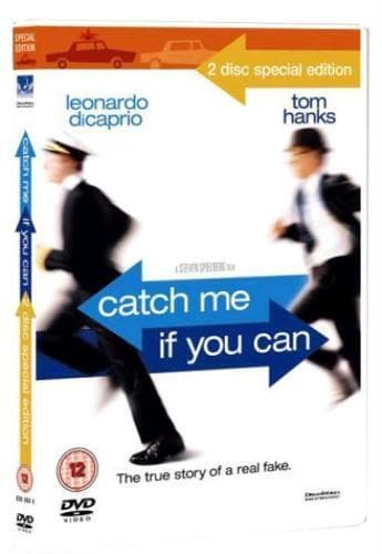 Catch Me If You Can DVD (2006) Leonardo DiCaprio, Spielberg (DIR) Cert 12 Pre-Owned Region 2
