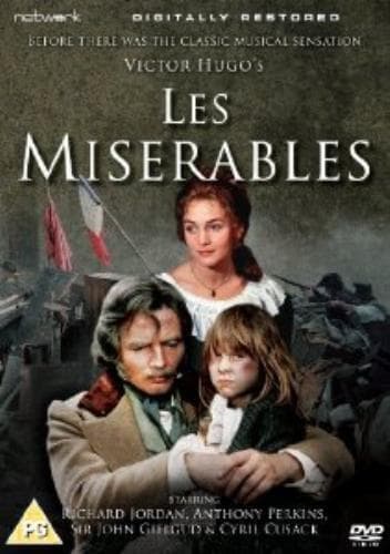 Les Miserables DVD (2013) Richard Jordan Cert PG Pre-Owned Region 2