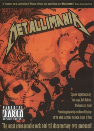 Metallimania: Metallica Rockumentary DVD Cert E Pre-Owned Region 2
