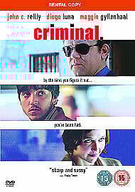 Criminal DVD (2005) John C. Reilly, Jacobs (DIR) Cert 15 Pre-Owned Region 2