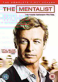 The Mentalist: Season 1 DVD (2010) Simon Baker Cert 15 6 Discs Pre-Owned Region 2