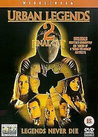 Urban Legends 2 - Final Cut DVD (2004) Jennifer Morrison, Ottman (DIR) Cert 15 Pre-Owned Region 2