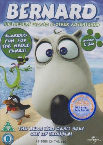 Bernard: The Desert Island And Other Adventures DVD (2008) Cert U Pre-Owned Region 2