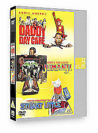 Daddy Day Care/Jumanji/Stuart Little DVD (2004) Geena Davis, Carr (DIR) Cert PG Pre-Owned Region 2
