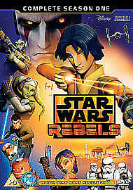Star Wars Rebels: Complete Season 1 DVD (2015) Simon Kinberg Cert PG 3 Discs Pre-Owned Region 2