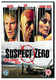 Suspect Zero DVD (2007) Aaron Eckhart, Merhige (DIR) Cert 15 Pre-Owned Region 2