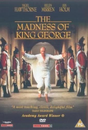 The Madness Of King George DVD (2002) Nigel Hawthorne, Hytner (DIR) Cert PG Pre-Owned Region 2