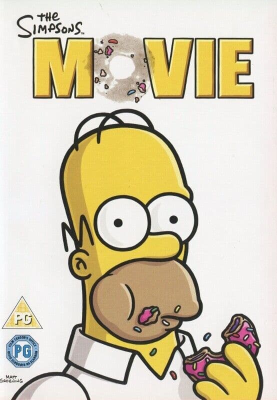 The Simpsons Movie (DVD) DVD Pre-Owned Region 2