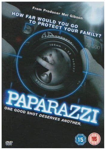 Paparazzi DVD Cole Hauser, Abascal (DIR) Cert 15 Pre-Owned Region 2