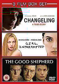 Changeling/Girl, Interrupted/The Good Shepherd DVD (2009) Angelina Jolie, Pre-Owned Region 2