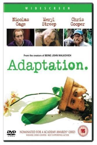 Adaptation DVD (2014) Nicolas Cage, Jonze (DIR) Cert 15 Pre-Owned Region 2