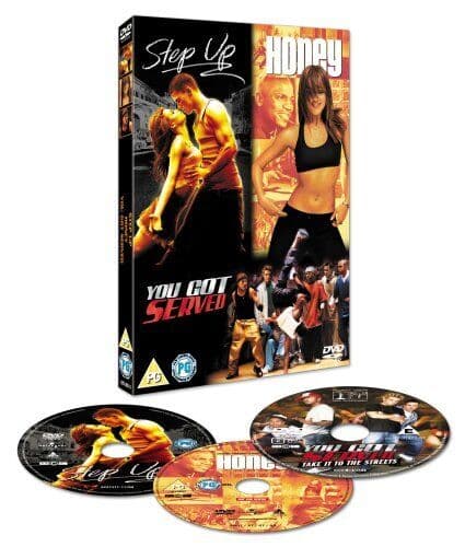 Step Up/Honey/You Got Served DVD (2008) Omari Grandberry, Stokes (DIR) Cert PG Pre-Owned Region 2