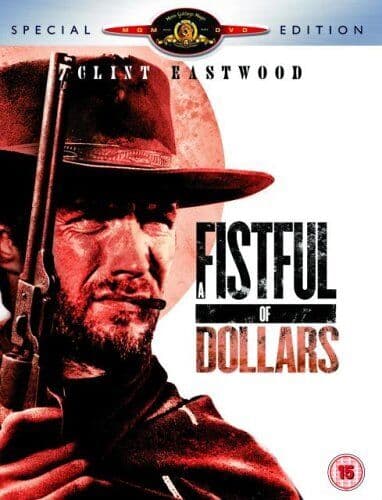 A Fistful Of Dollars DVD (2005) Clint Eastwood, Leone (DIR) Cert 15 2 Discs Pre-Owned Region 2