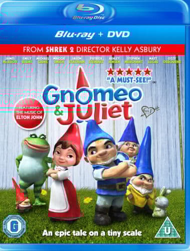 Gnomeo & Juliet [Blu-ray + DVD] Blu-ray Pre-Owned Region 2