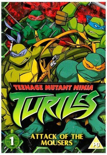 Teenage Mutant Ninja Turtles: Volume 1 - Attack Of The Mousers DVD (2004) Chuck Pre-Owned Region 2