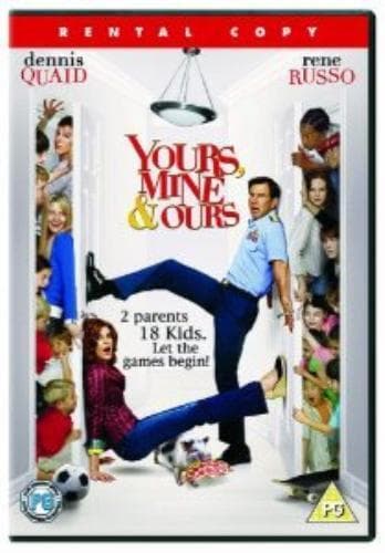 Yours, Mine And Ours DVD (2006) Dennis Quaid, Gosnell (DIR) Cert PG Pre-Owned Region 2