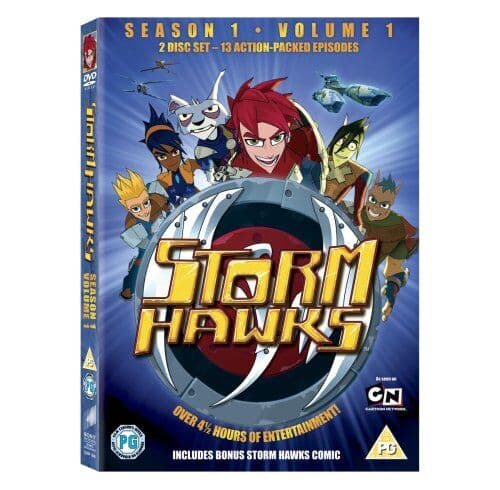 Storm Hawks: Season 1 - Volume 1 DVD (2008) Asaph Fipke Cert PG Pre-Owned Region 2
