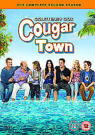 Cougar Town: Season 2 DVD (2011) Courteney Cox Cert 12 4 Discs Pre-Owned Region 2