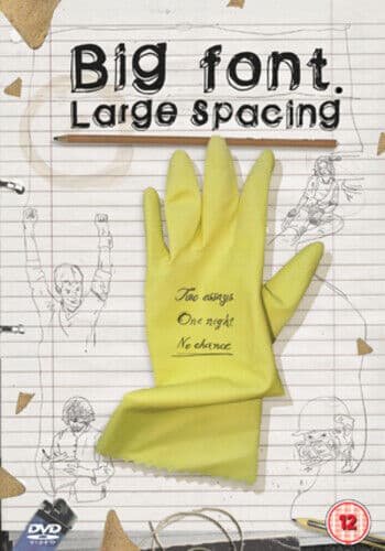 Big Font. Large Spacing DVD (2009) James Kristian, Allen (DIR) Cert 12 Pre-Owned Region 2