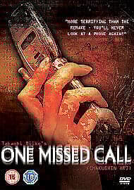 One Missed Call DVD (2008) Kou Shibasaki, Miike (DIR) Cert 15 Pre-Owned Region 2
