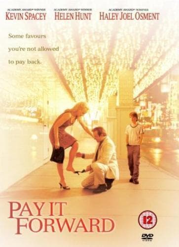 Pay It Forward DVD (2001) Kevin Spacey, Leder (DIR) Cert 12 Pre-Owned Region 2