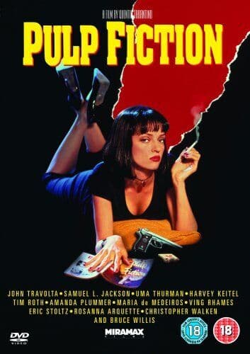 Pulp Fiction DVD (2008) Quentin Tarantino Cert 18 Pre-Owned Region 2