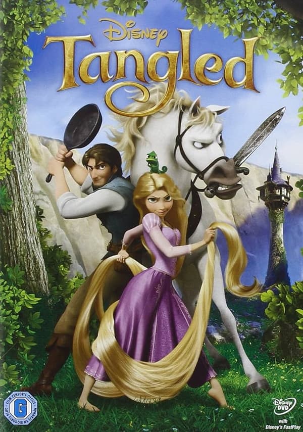 Tangled DVD Retail Specifics UK DVD Pre-Owned Region 2