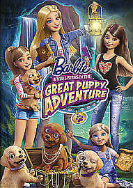 Barbie And Her Sisters In The Great Puppy Adventure DVD (2015) Andrew Tan Cert Pre-Owned Region 2
