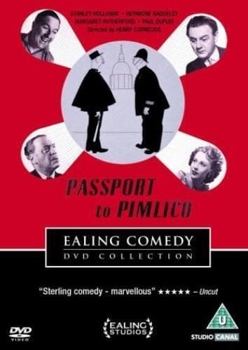 Passport To Pimlico DVD (2004) Stanley Holloway, Cornelius (DIR) Cert U Pre-Owned Region 2